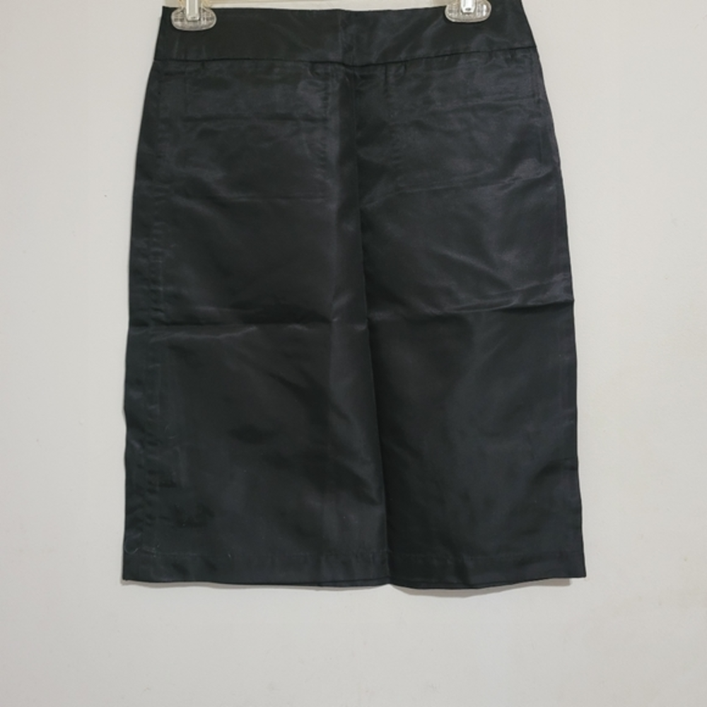 Nylon black skirt Rockabilly steampunk goth grunge rock size 1 XS Sexy y2k - Picture 1 of 3